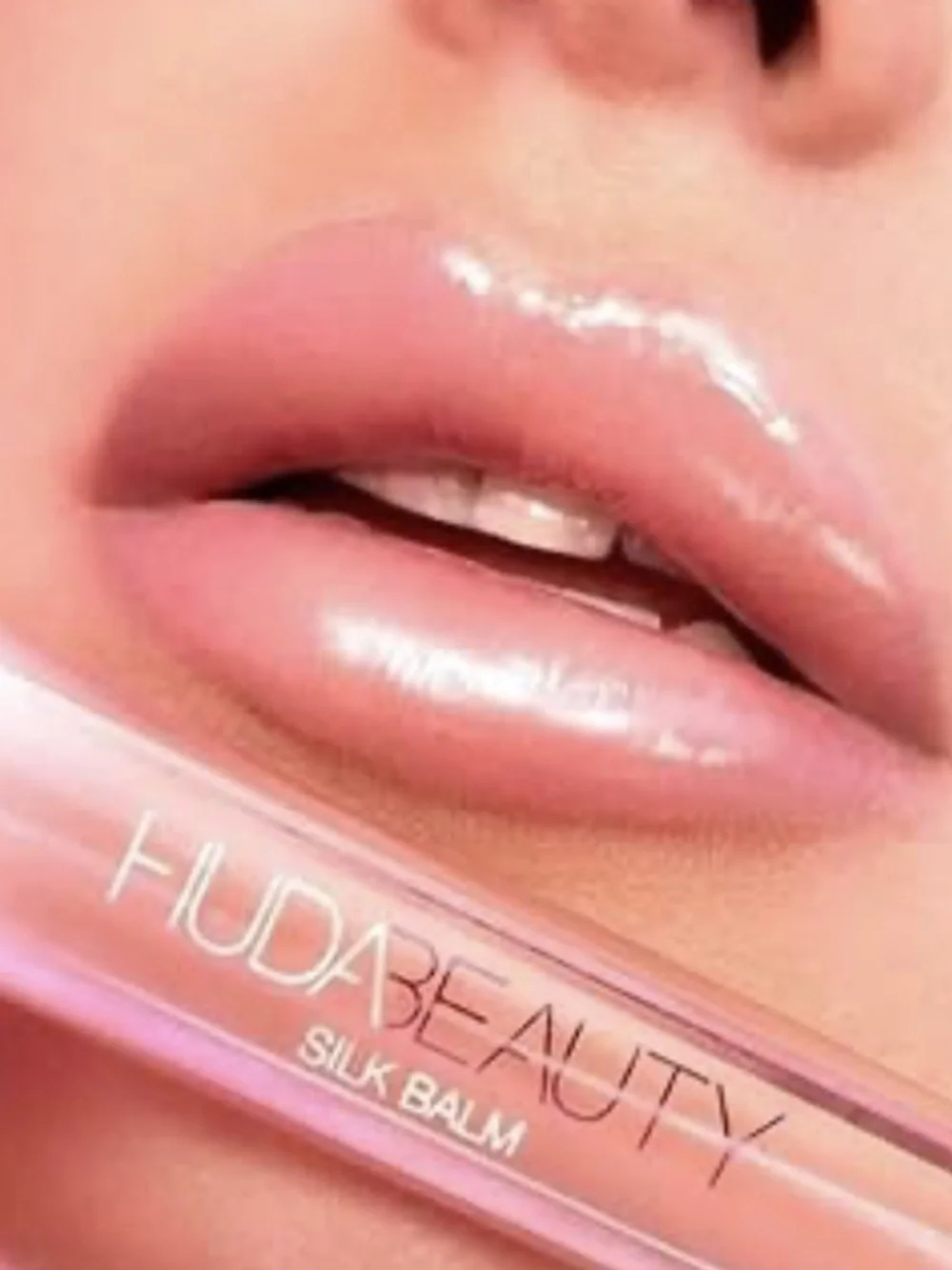 Huda Beauty Silk Balm Hydra-Plumping Lip Balm in the shade ‘Blush’